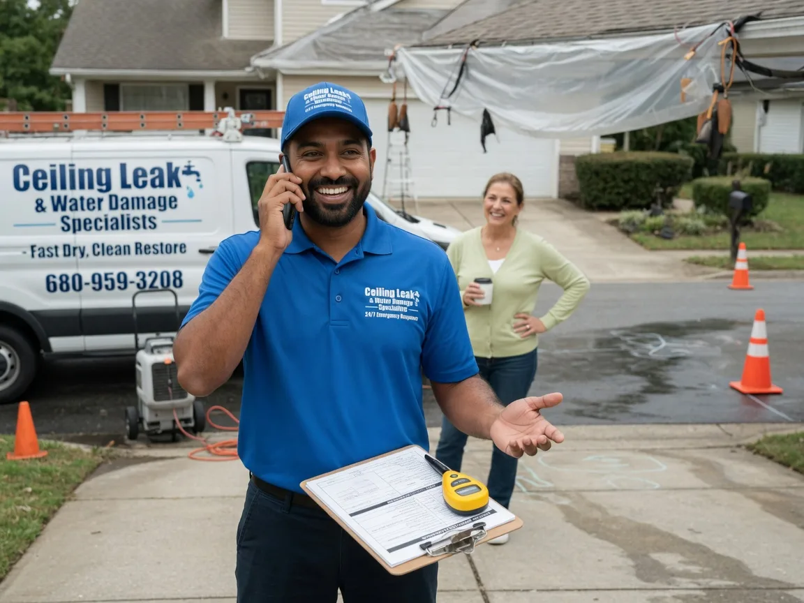 Ceiling Leak Cleanup Monroe City, MO FAQs